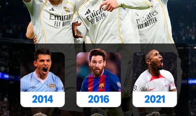 pp电子APP-6人曾在欧冠对瓜帅执教球队戴帽：梅西、姆巴佩、巴尔韦德在列