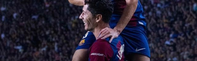 pp电子首页-【西甲】费利克斯处子球，莱万传射，巴萨5比0贝蒂斯